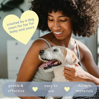 Sweet Paws Silicone Spa Dog & Cat Bathing & Grooming Gloves, 2 Count - Image 6