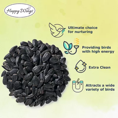 Happy Wings Black Oil Sunflower Seed - Image 5