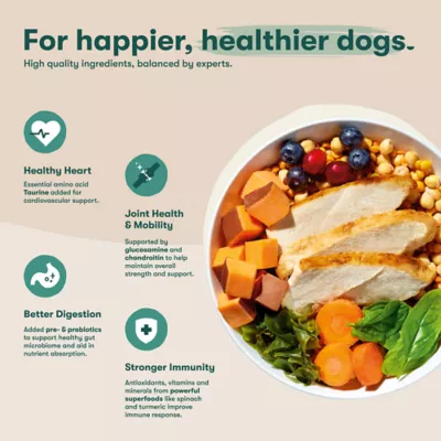 Jinx Senior Dry Dog Food - Cage-Free Chicken, Brown Rice & Sweet Potato - Image 4