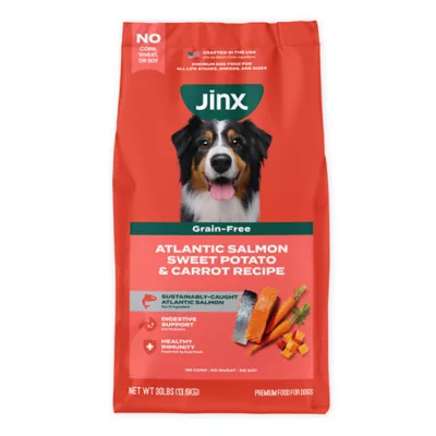 Jinx All Life Stages Grain-Free Dry Dog Food - Atlantic Salmon, Sweet Potato & Carrot - Image 1