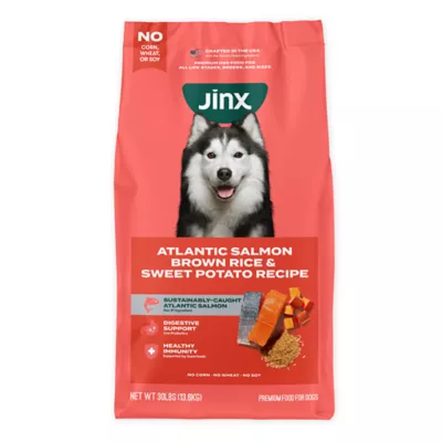 Jinx All Life Stages Dry Dog Food - Atlantic Salmon, Brown Rice & Sweet Potato - Image 1