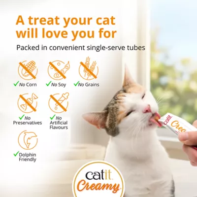 Catit Creamy Lickable Cat Treat - Image 4