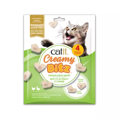 Catit Creamy Bitz Cat Treat 4pk - Image 1