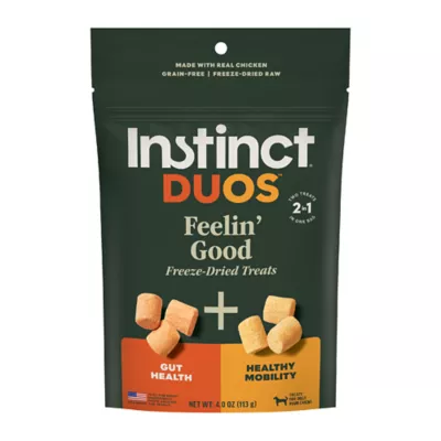 Instinct Duos Feelin' Good Freeze Fried Dog Treats - Image 1