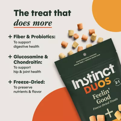 Instinct Duos Feelin' Good Freeze Fried Dog Treats - Image 4