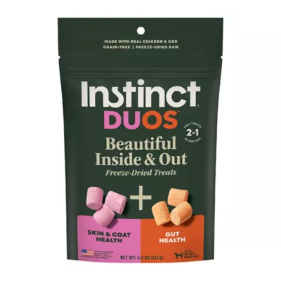 Instinct Duos Beautiful Inside & Out Freeze Fried Dog Treats - Image 1