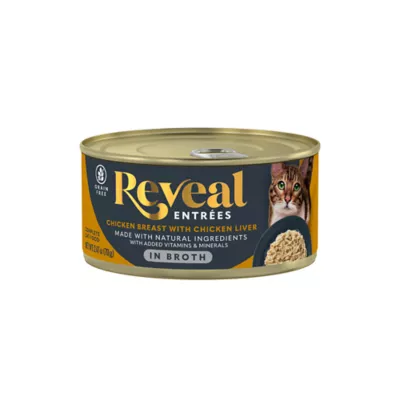 Reveal Entrees Adult Cat Wet Food - In Broth, 2.47 OZ - Image 1
