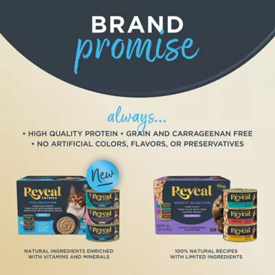 Reveal Entrees Adult Cat Wet Food - In Broth, 2.47 OZ - Image 8