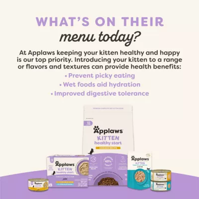 Applaws Kitten Healthy Start Cat Wet Food - Grain Free, Pate, 2.47 Oz - Image 6