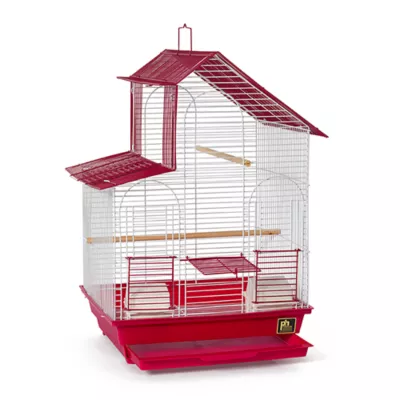 Product Prevue Pet Products House Top Roof Bird Cage