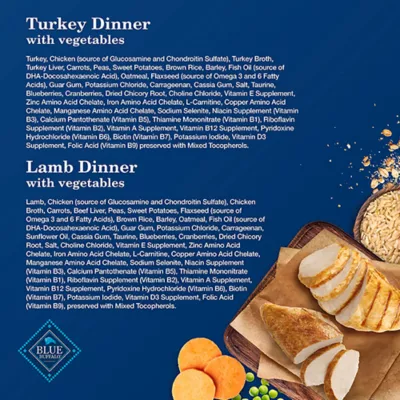 Blue Buffalo Homestyle Recipe Senior 7+ Wet Dog Food - Variety Pack, 6 ct - Image 4