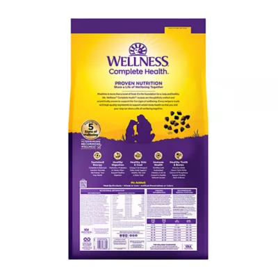 Wellness Complete Health Adult Dry Dog Food - Chicken & Oatmeal - Image 2