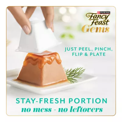 Fancy Feast Gems Mousse Paté Salmon & Tuna Collection Variety Pack, Wet Cat Food, 57 g x 16 - Image 3