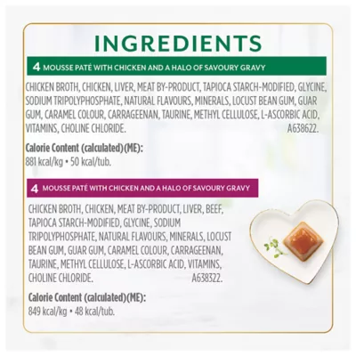 Fancy Feast Gems Mousse Paté Chicken & Beef Collection Variety Pack, Wet Cat Food, 57 g x 16 - Image 7