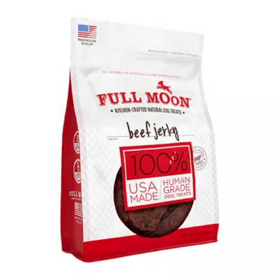 Full Moon All Life Stages Jerky Dog Treat - Beef Jerky 11 oz - Image 1