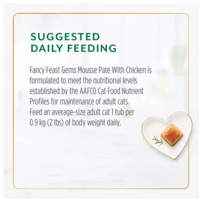 Fancy Feast Gems Mousse Paté Wet Cat Food, 57 g x 2 - Image 9