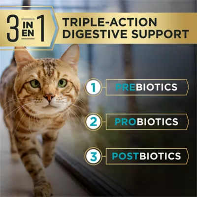 Purina Pro Plan AdvantEdge Digestive Support + Adult Dry Cat Food - Salmon & Rice Formula - Image 2