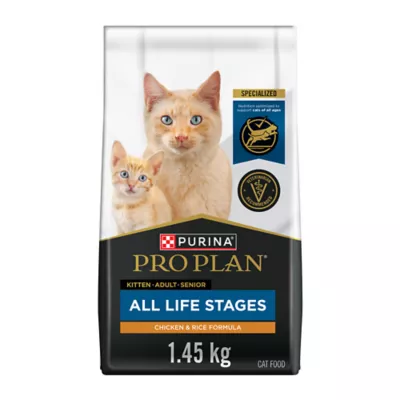 Purina Pro Plan Specialized All Life Stages Chicken & Rice Formula Dry Cat Food - Image 1
