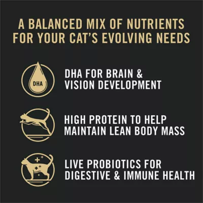 Purina Pro Plan Specialized All Life Stages Chicken & Rice Formula Dry Cat Food - Image 3
