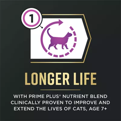 Purina Pro Plan AdvantEdge Senior Support + Dry Cat Food - Chicken & Rice Formula - Image 2