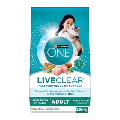 Purina ONE LiveClear Allergen-Reducing Formula Chicken Dry Cat Food - Image 1