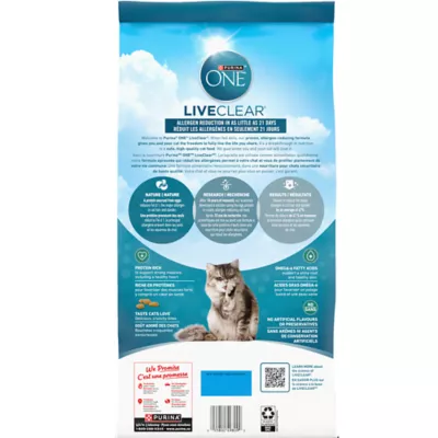 Purina ONE LiveClear Allergen-Reducing Formula Chicken Dry Cat Food - Image 10