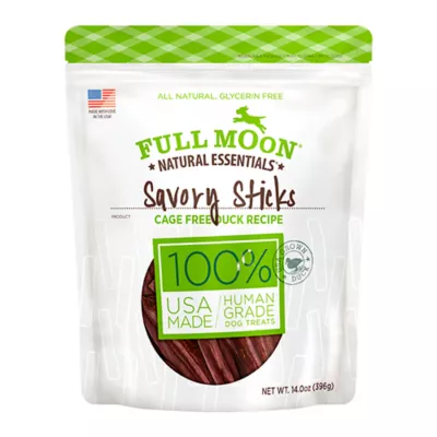 Full Moon All Life Stages Meaty Dog Treats - Savory Duck Sticks 14 oz - Image 1