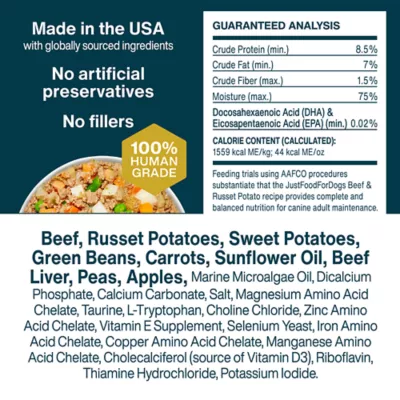 JustFoodForDogs All Life Stages Frozen Dog Food - Multipack, 7 ct 72 oz - Image 5