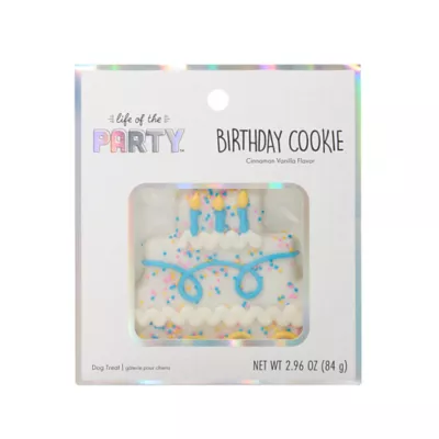 Wiggles & Wags All Life Stages Birthday Dog Treat - Vanilla 1 ct 2.9 oz - Image 2