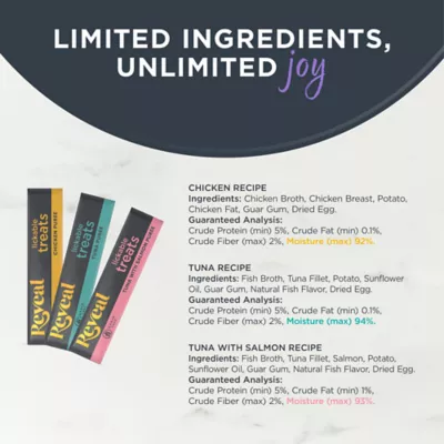 Reveal Cat Lickable Treats - Variety Pack, 20 Count - Image 3