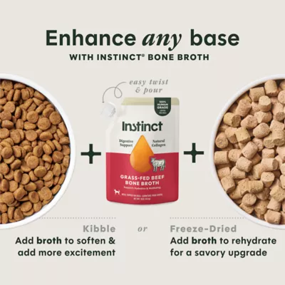 Instinct All Life Stages Dog Meal Topper - Bone Broth, 16 oz - Image 3