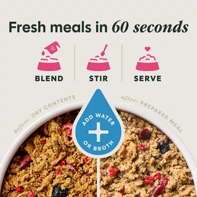 Instinct FreshDried Meal Blends Adult Freeze-Dried Dog Food - Beef & Wild Berry - Image 4