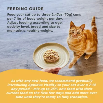 Applaws Vitality Adult Cat Wet Food - Grain Free, in Broth, 2.47 Oz - Image 4