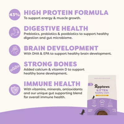 Applaws Kitten Healthy Start Dry Food - Grain Free, Chicken, 2 LB - Image 2