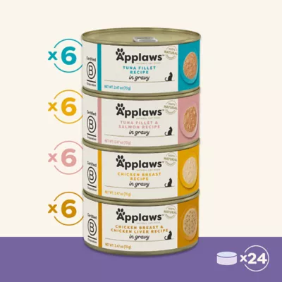 Applaws Adult Cat Wet Food - Limited Ingredient, In Gravy, Variety Pack, 24 Ct - Image 7