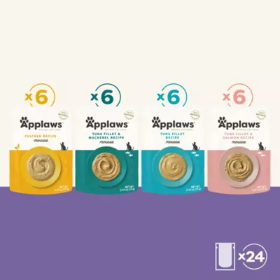 Applaws Adult Cat Wet Food - Mousse, Variety Pack, 24 Ct - Image 7