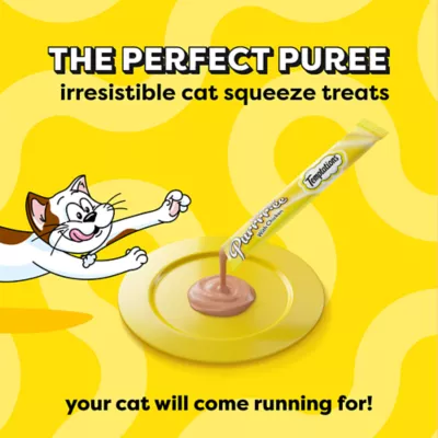 Temptations Creamy Puree Adult Lickable Cat Treat - Salmon & Shrimp - Image 3