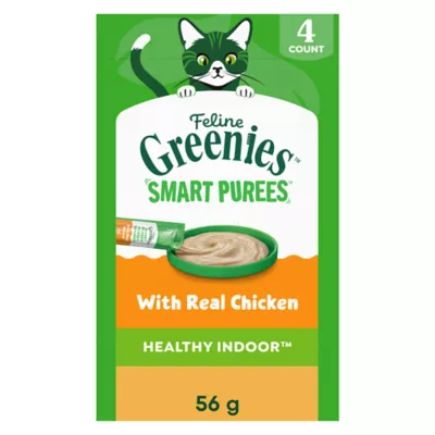 Greenies Feline Smart Purees Adult Lickable Cat Treats - Image 1