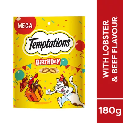 Temptations Adult Cat Treats Lobster & Beef Flavour - Image 1