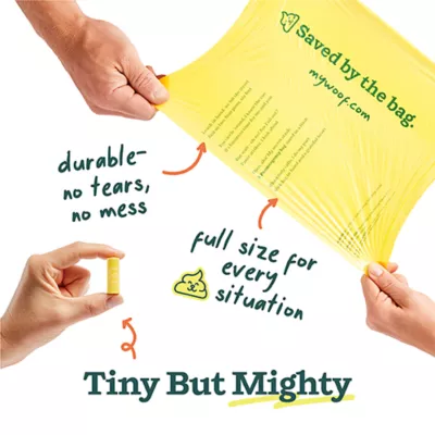 Product Woof Poomergency Refill Business Bags - Dog Poop Bags - 30 Count