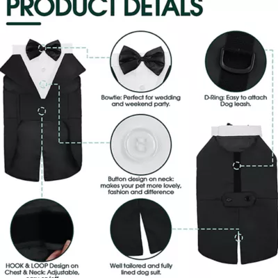 Product Kuoser Dog Tuxedo