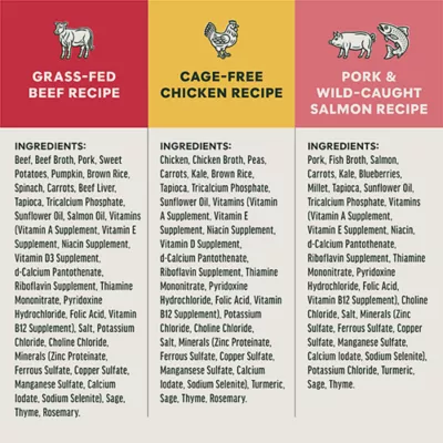 Instinct Freshly Crafted Meals Adult Wet Dog Food Variety Pack - Beef, Chicken, & Pork, 6 ct - Image 6