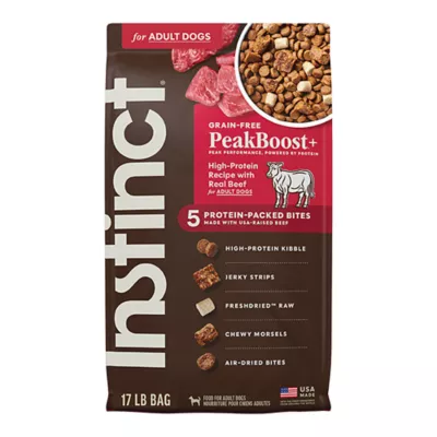 Instinct PeakBoost+ Adult Dry Dog Food - Beef, Grain-Free - Image 1