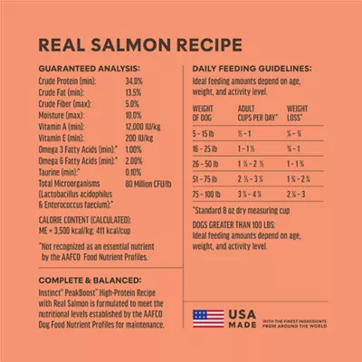 Instinct PeakBoost+ Adult Dry Dog Food - Salmon, Grain-Free - Image 7