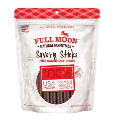 Full Moon Savory Sticks All Life Stages Meaty Dog Treats - Beef 14 oz - Image 1