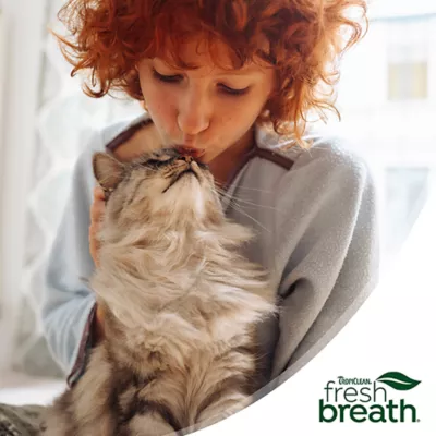 Product TropiClean Fresh Breath Dental Water Additive + Urinary Tract Support for Cats, 16 Oz