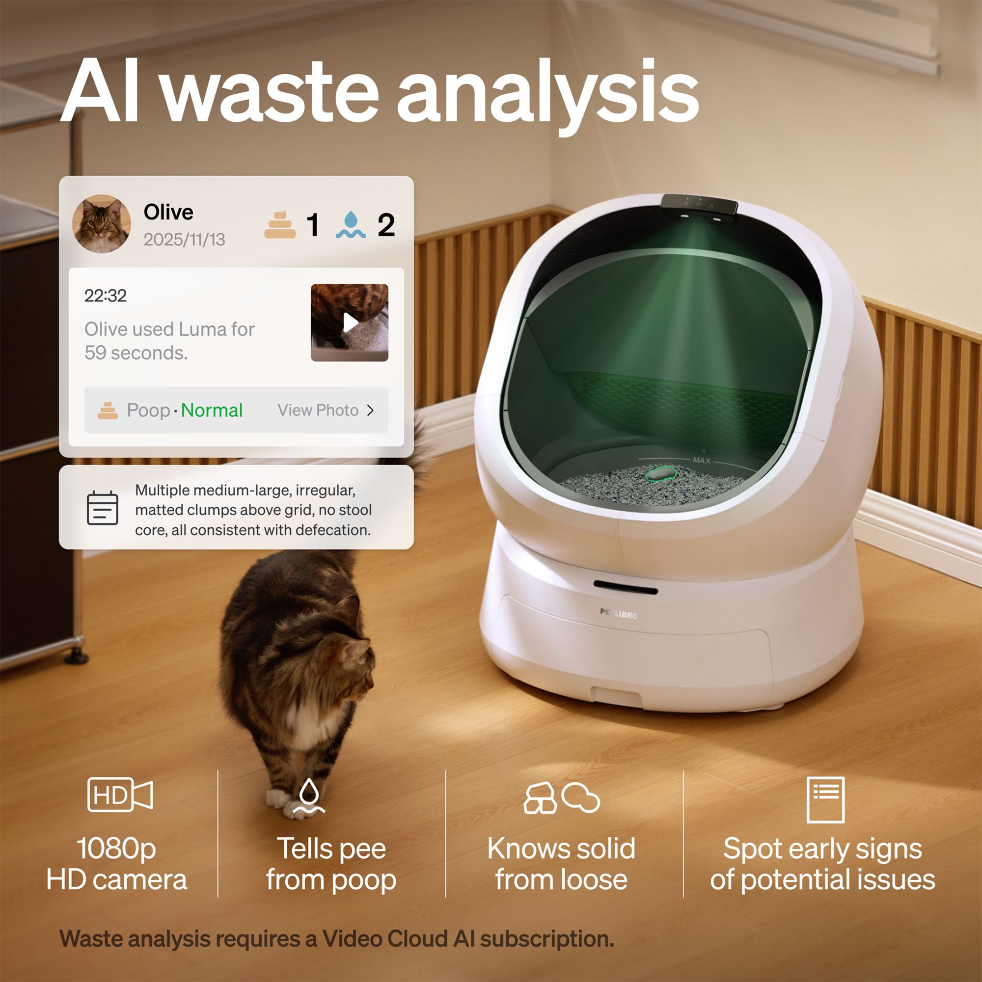 PETLIBRO Luma Smart Automatic Cat Litter Box with Camera - thumbnail 5