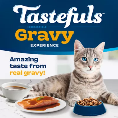 BLUE Tastefuls Gravy Adult Salmon & Brown Rice Recipe 3.1kg (7lb) - Image 4