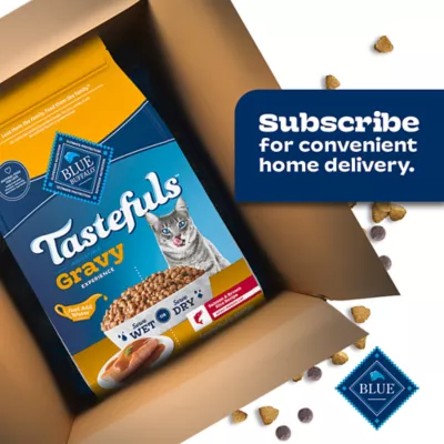 BLUE Tastefuls Gravy Adult Salmon & Brown Rice Recipe 3.1kg (7lb) - Image 9