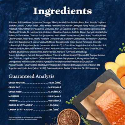 Blue Buffalo Wilderness Adult 7+ Dry Cat Food - Grain Free, Salmon - Image 5